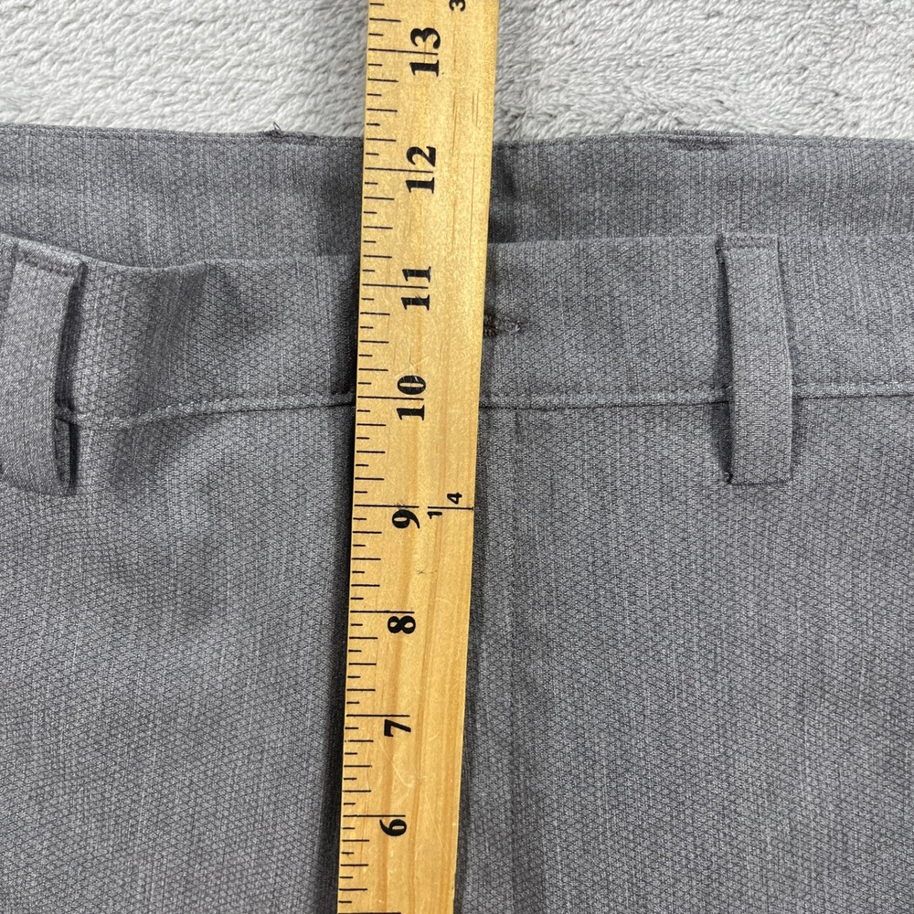 Callaway Golf Pants Mens 34x30 Gray Performance Chino Flat Front Stretch - Picture 9 of 13